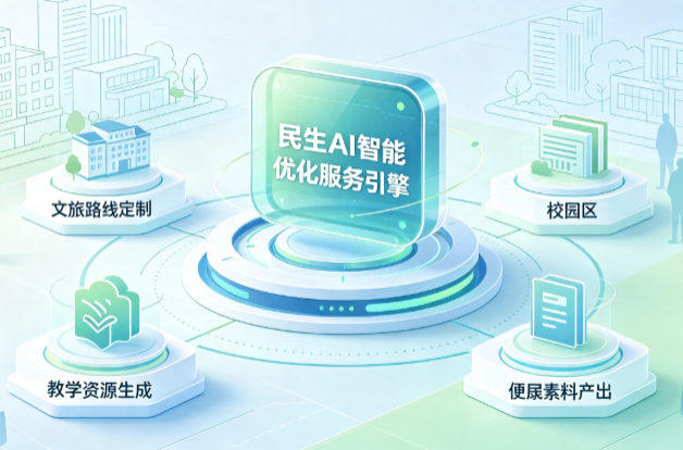 秦城区AI普惠赋能民生服务 智能优化技术升级大众生活服务体验