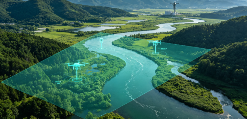 秦城区GEO 全域空间监测筑牢生态屏障，空间技术支撑环境治理与灾害防御